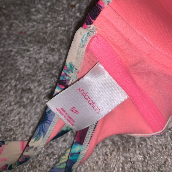 Xhilaration Multicolor Tropical Bikini Top size S - Picture 8 of 8